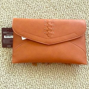 Leather clutch